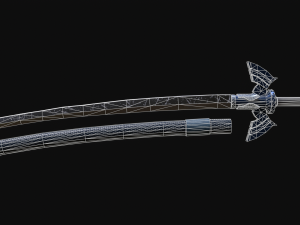 The Master Katana Modelo 3D