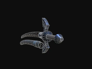 마스터 카타나 3D 모델