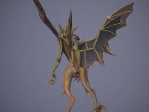 Stylized Gargoyle 3D Model