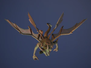 Stylized Gargoyle 3D Model