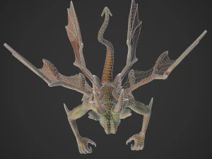 Stylized Gargoyle 3D Model