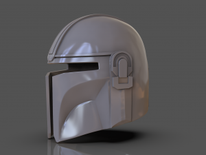 Din Djarin The Mandalorian Helmet Replica 3D Принт Модель