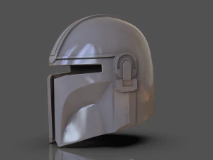 Din Djarin The Mandalorian Helmet Replica 3D Print Model