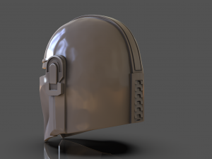 Din Djarin The Mandalorian Helmet Replica 3D Принт Модель