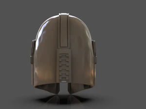 Din Djarin The Mandalorian Helmet Replica 3D Print Model