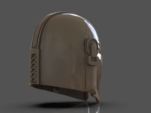 Din Djarin The Mandalorian Helmet Replica 3D Принт Модель