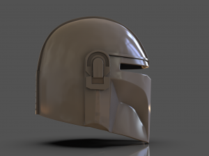 Din Djarin The Mandalorian Helmet Replica 3D Принт Модель