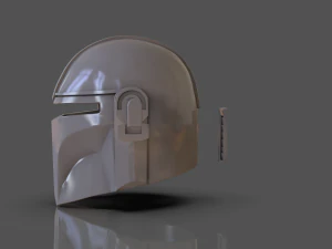 Din Djarin The Mandalorian Helmet Replica 3D Print Model