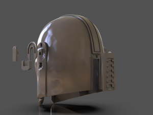 Din Djarin The Mandalorian Helmet Replica 3D Принт Модель