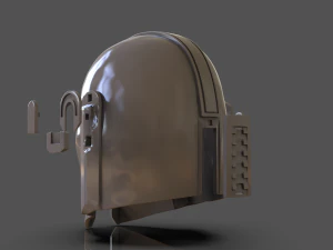 Din Djarin The Mandalorian Helmet Replica 3D Print Model