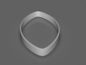 Формочка для печенья в американском футболе 3D Принт Модель