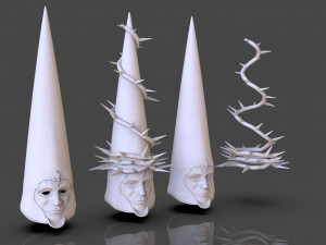 The Penitent One Helmet Blasphemous 3D 打印模型