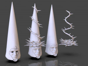 The Penitent One Helmet Blasphemous 3D Print Model