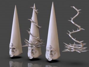 The Penitent One Helmet Blasphemous 3D 打印模型