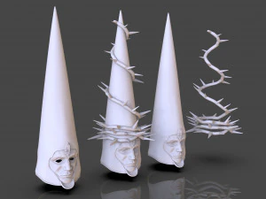 The Penitent One Helmet Blasphemous 3D Print Model