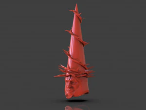 The Penitent One Helmet Blasphemous 3D Print Model
