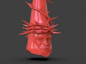 The Penitent One Helmet Blasphemous 3D Print Model