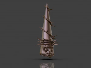 The Penitent One Helmet Blasphemous 3D Print Model