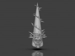 The Penitent One Helmet Blasphemous 3D Print Model