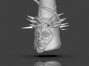 The Penitent One Helmet Blasphemous 3D Print Model