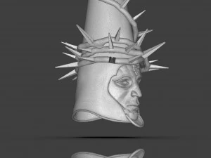 The Penitent One Helmet Blasphemous 3D Print Model
