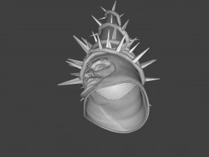 The Penitent One Helmet Blasphemous 3D Print Model