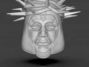 The Penitent One Helmet Blasphemous 3D Print Model