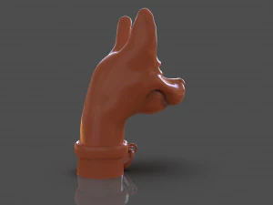 Busto stilizzato di Xoloitzcuintle Modello di stampa 3D