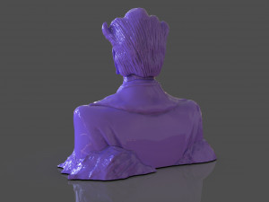 Stylized Joker Bust 3D Print Model