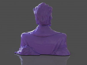 Stylized Joker Bust 3D Print Model
