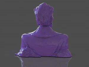Stylized Joker Bust 3D Print Model