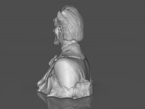 Stylized Joker Bust 3D Print Model