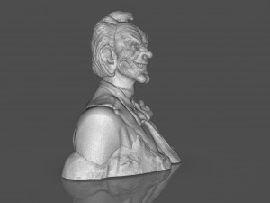 Stylized Joker Bust 3D Print Model