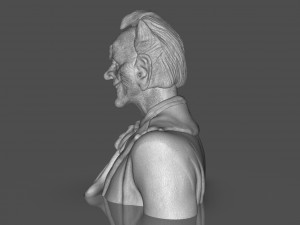 Stylized Joker Bust 3D Print Model