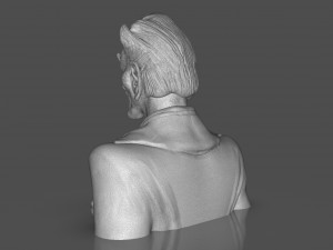 Stylized Joker Bust 3D Print Model