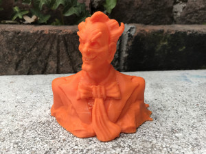 Stylized Joker Bust 3D Print Model