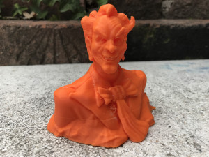 Stylized Joker Bust 3D Print Model