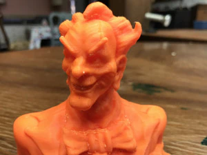 Stylized Joker Bust 3D Print Model