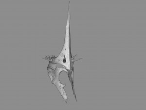 The Witch King Helmet Mask 3D Baskı Modeli