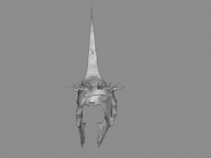 The Witch King Helmet Mask 3D Baskı Modeli