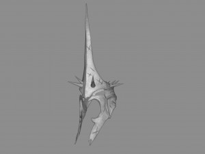 The Witch King Helmet Mask 3D Baskı Modeli