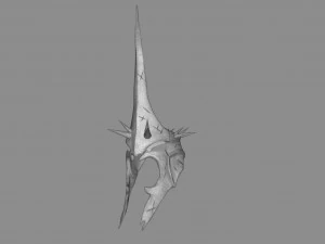The Witch King Helmet Mask 3D Print Model