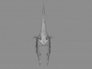The Witch King Helmet Mask 3D Baskı Modeli