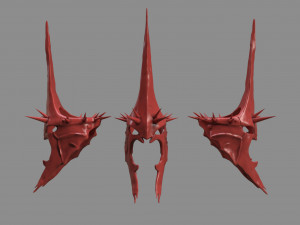 The Witch King Helmet Mask 3D Baskı Modeli
