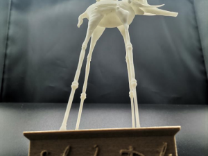 Salvador Dali Elephants 3D Print Model