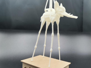 Salvador Dali Elephants 3D Print Model