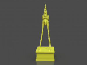Salvador Dali Elephants 3D Print Model
