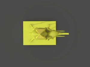 Salvador Dali Elephants 3D Print Model
