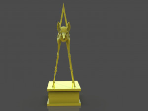 Salvador Dali Elephants 3D Print Model