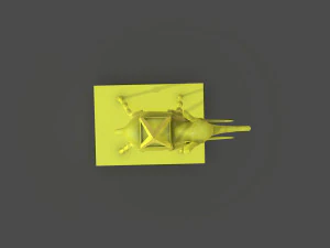 Salvador Dali Elephants 3D Print Model